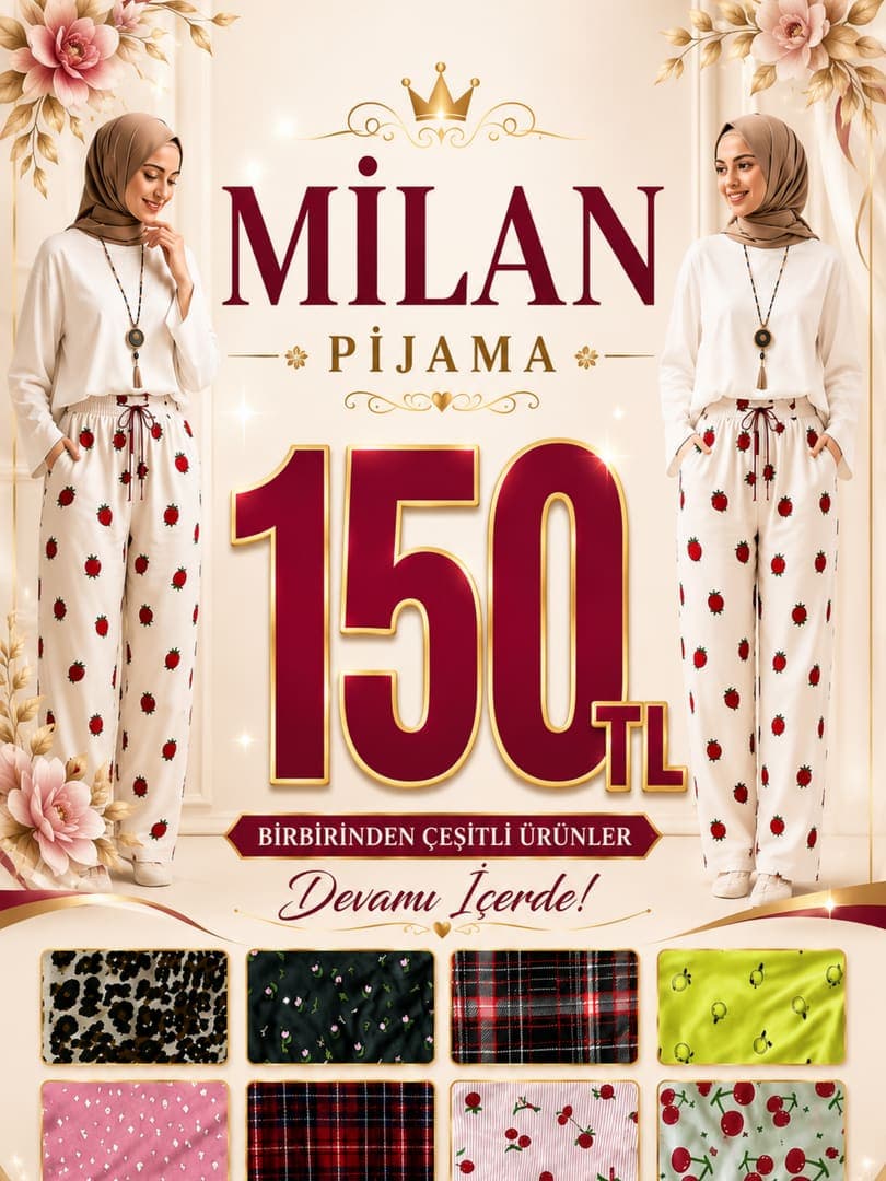 Ev Giyimi Pijama Takımı — Darıca Narin Tuhafiye