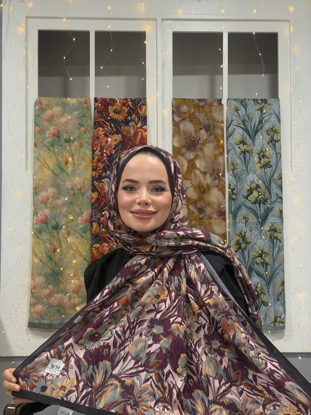 Flora Kras Şal — Darıca Narin Tuhafiye