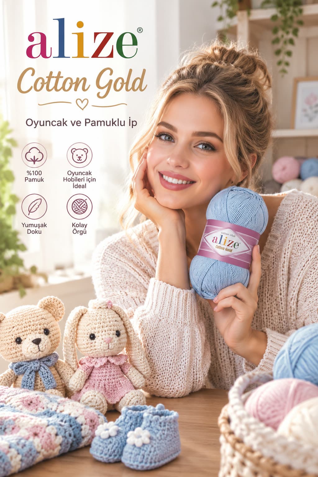 Alize Softy Kadife İp yumak — Darıca Narin Tuhafiye