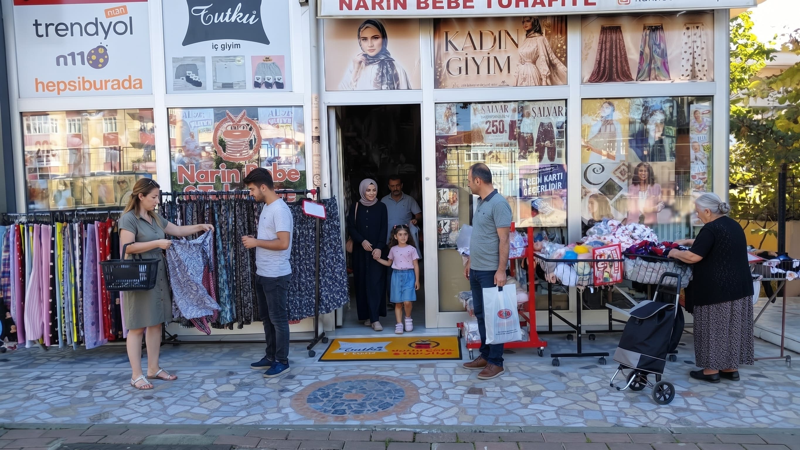 Narin Bebe Tuhafiye cephe — Gebze teslimat, Darıca Narin Tuhafiye